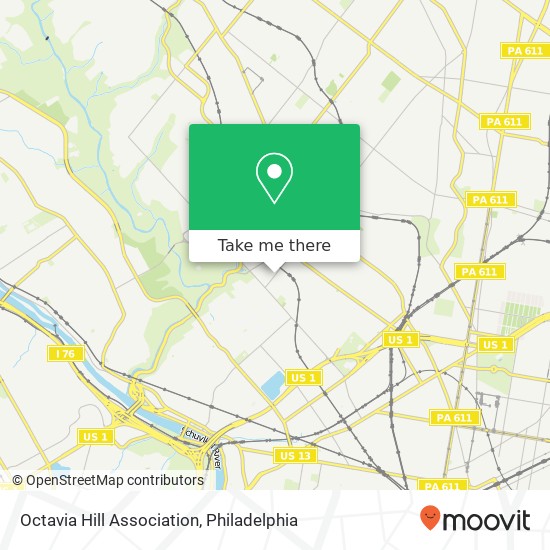 Mapa de Octavia Hill Association