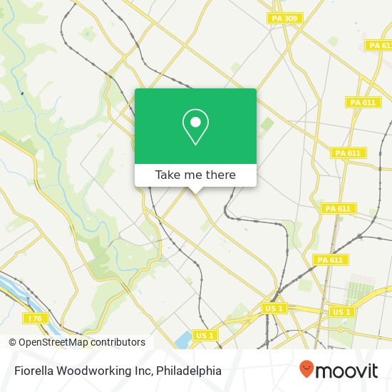 Fiorella Woodworking Inc map