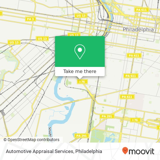 Mapa de Automotive Appraisal Services