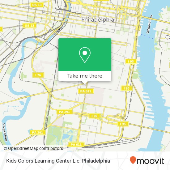 Kids Colors Learning Center Llc map