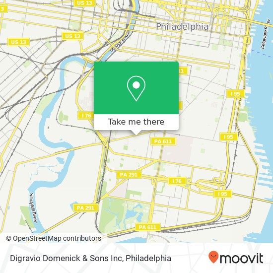 Digravio Domenick & Sons Inc map
