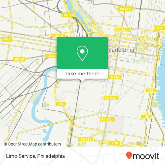 Limo Service map