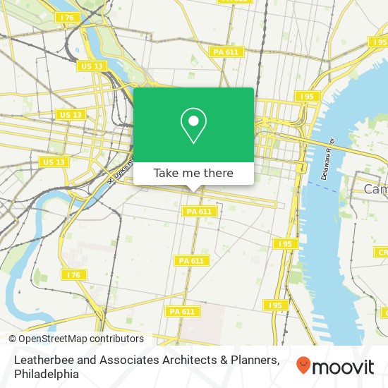 Leatherbee and Associates Architects & Planners map