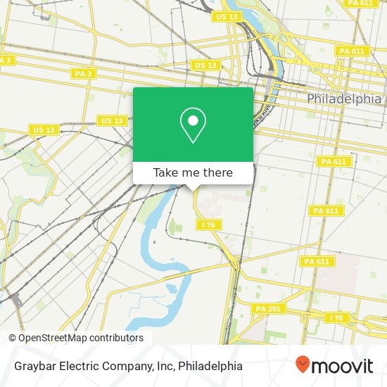 Graybar Electric Company, Inc map