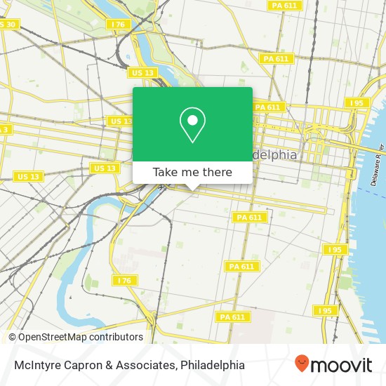 McIntyre Capron & Associates map