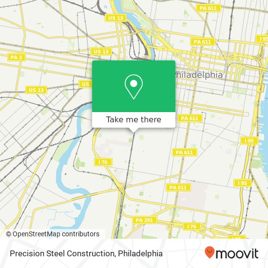 Precision Steel Construction map