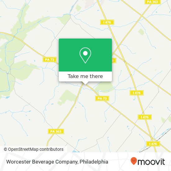 Worcester Beverage Company map