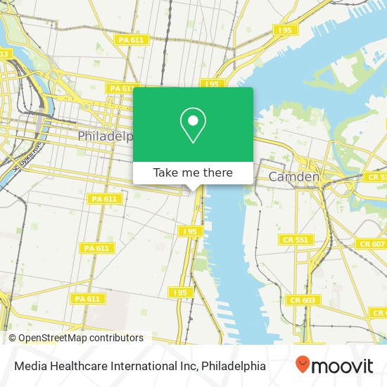 Media Healthcare International Inc map