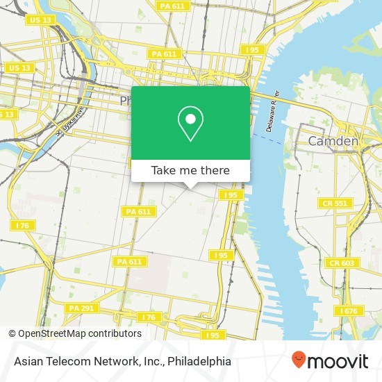 Asian Telecom Network, Inc. map