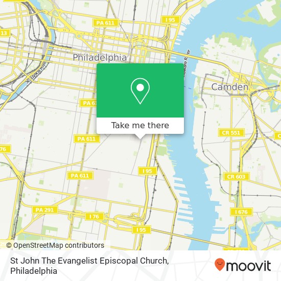 Mapa de St John The Evangelist Episcopal Church