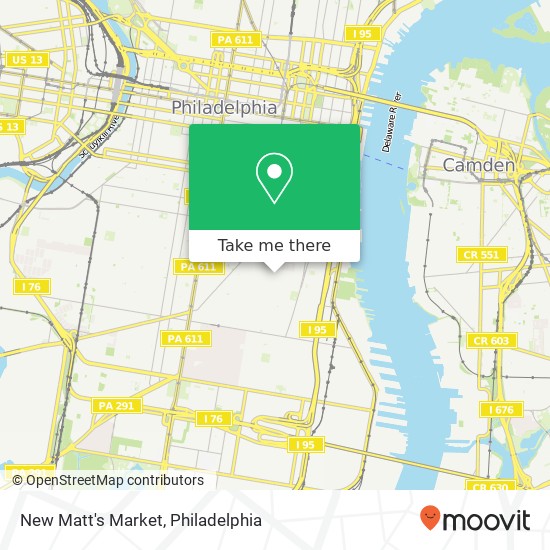 New Matt's Market map