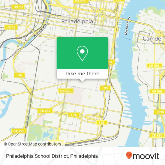 Mapa de Philadelphia School District