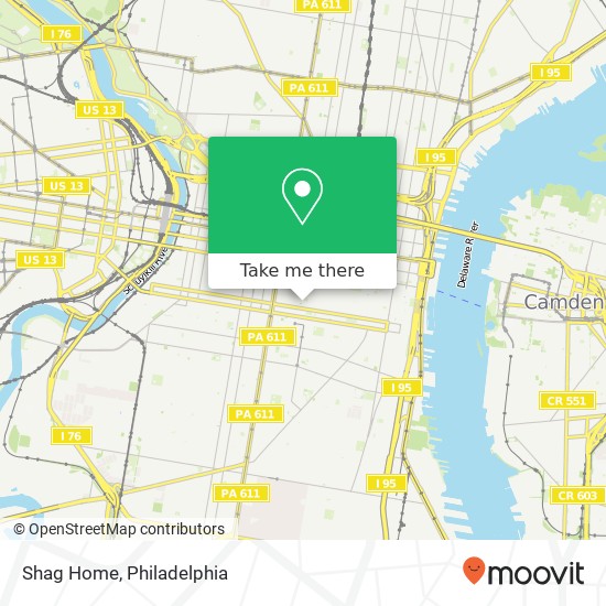 Mapa de Shag Home