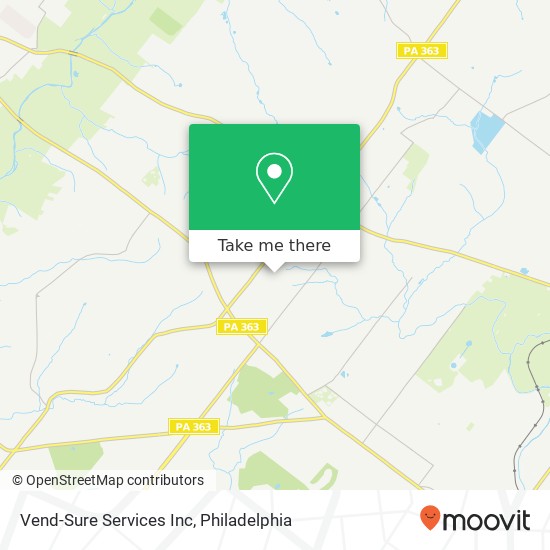 Vend-Sure Services Inc map