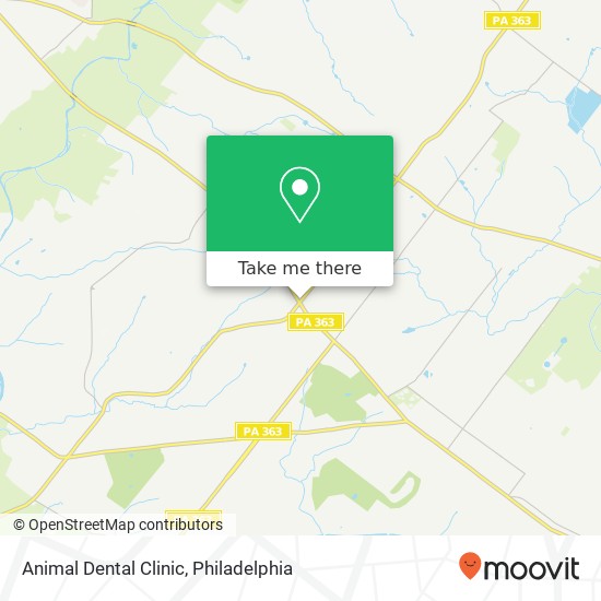 Mapa de Animal Dental Clinic