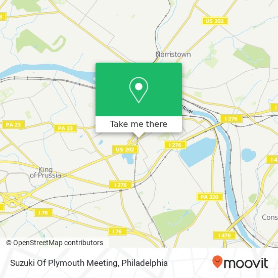 Mapa de Suzuki Of Plymouth Meeting