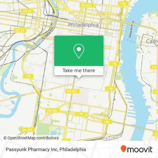 Mapa de Passyunk Pharmacy Inc