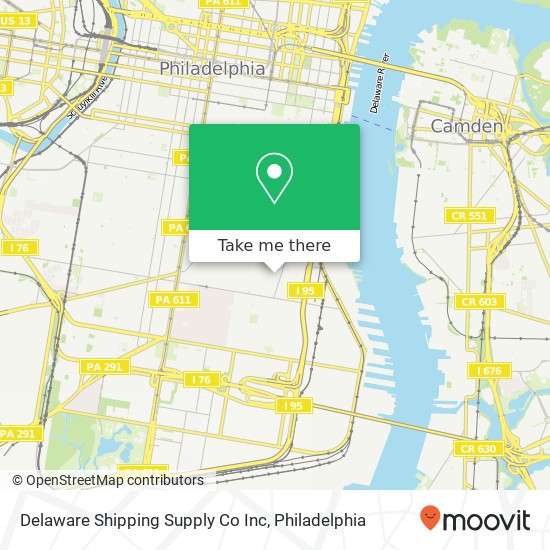 Delaware Shipping Supply Co Inc map