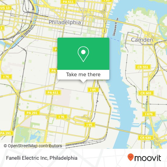 Mapa de Fanelli Electric Inc