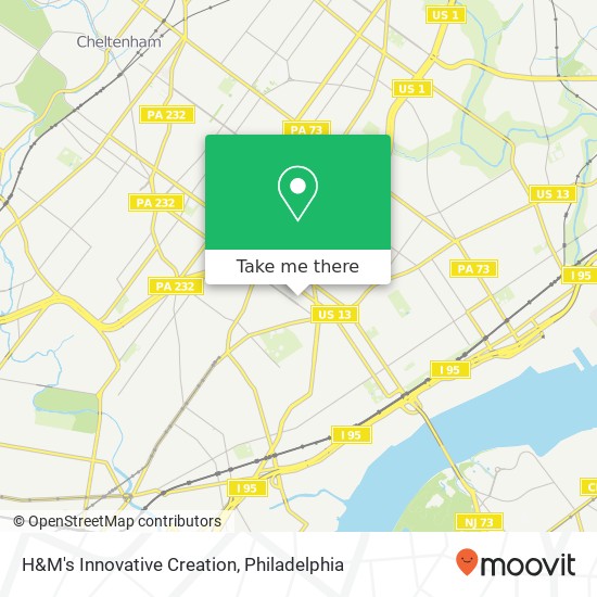 H&M's Innovative Creation map