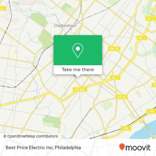 Best Price Electric Inc map