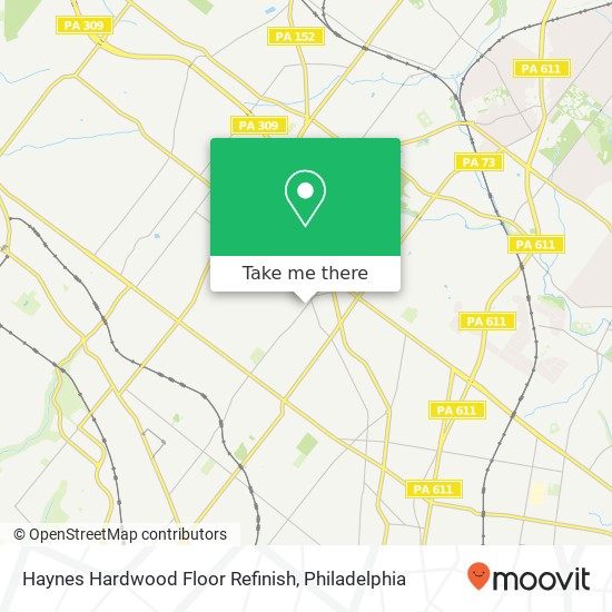 Mapa de Haynes Hardwood Floor Refinish