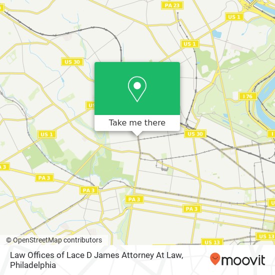 Law Offices of Lace D James Attorney At Law map