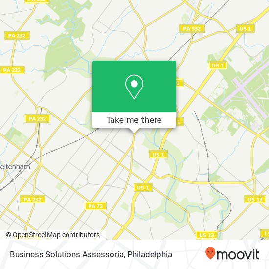 Mapa de Business Solutions Assessoria