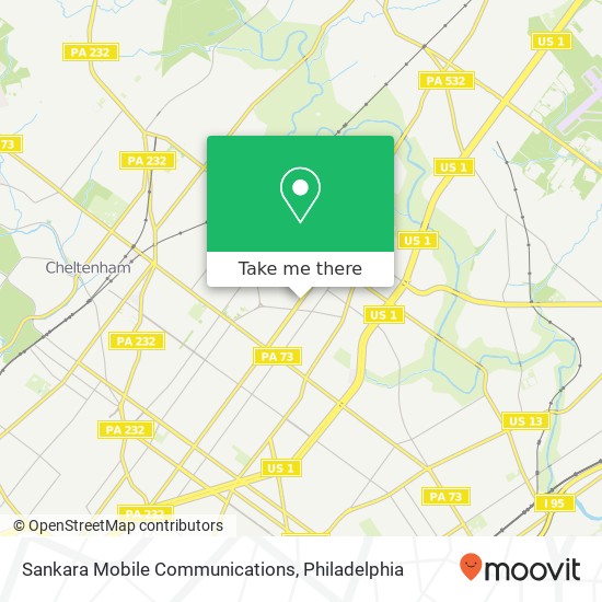 Mapa de Sankara Mobile Communications