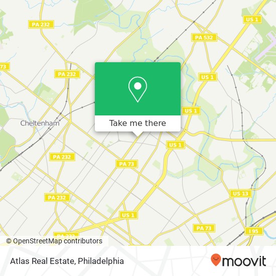 Mapa de Atlas Real Estate