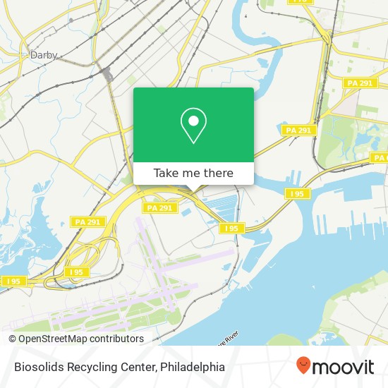 Mapa de Biosolids Recycling Center