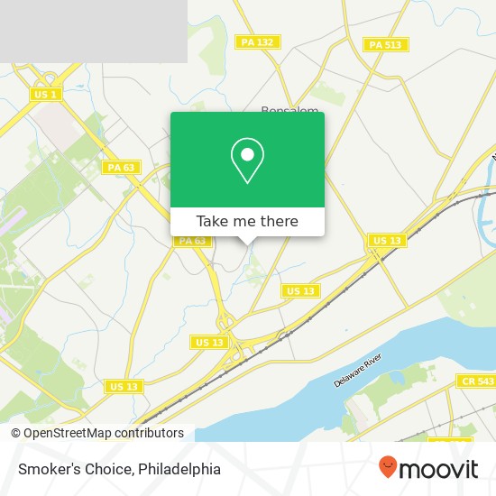 Mapa de Smoker's Choice