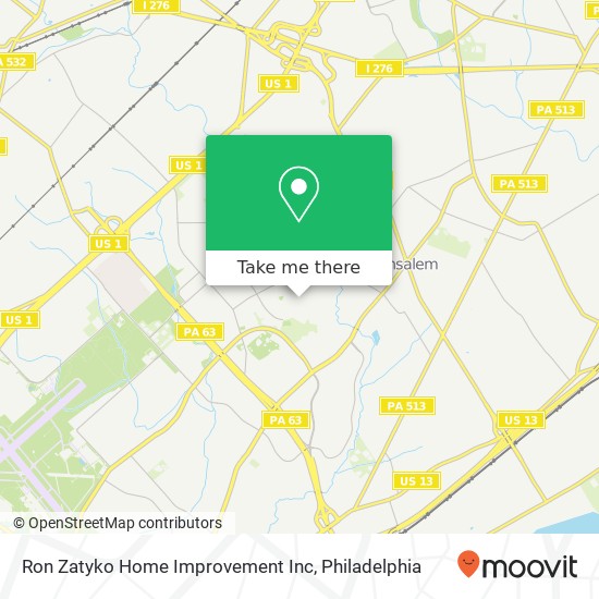 Ron Zatyko Home Improvement Inc map