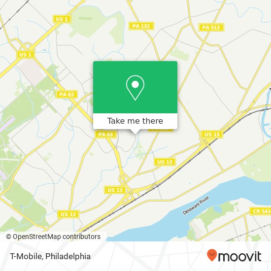 T-Mobile map