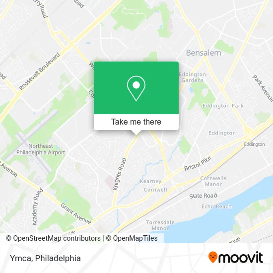 Ymca map