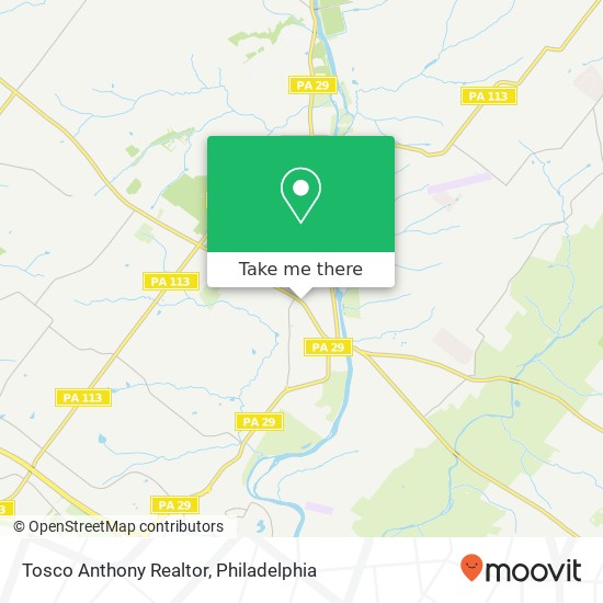 Tosco Anthony Realtor map