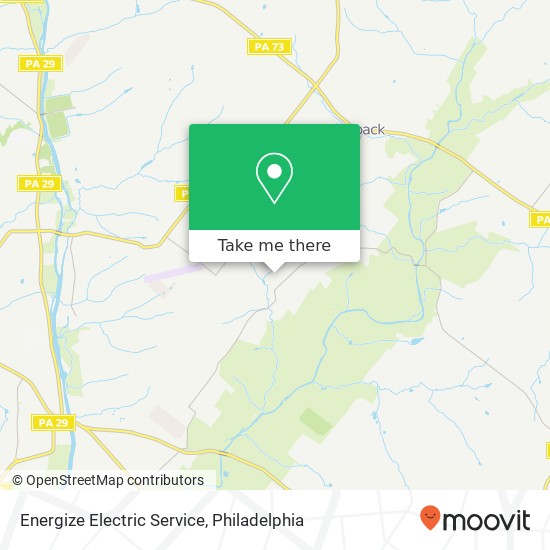 Mapa de Energize Electric Service