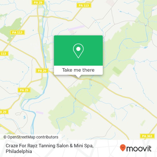 Craze For Rayz Tanning Salon & Mini Spa map