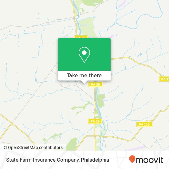 State Farm Insurance Company map