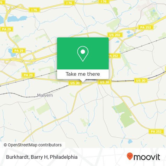 Burkhardt, Barry H map