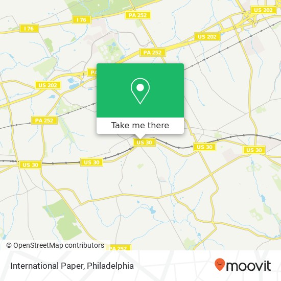 Mapa de International Paper