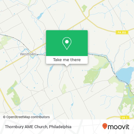 Thornbury AME Church map