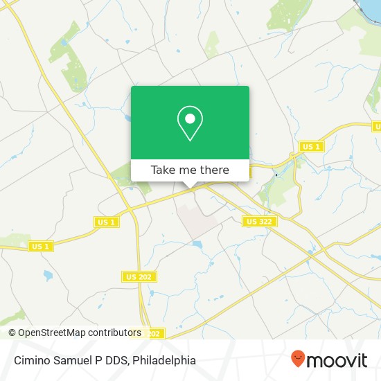 Cimino Samuel P DDS map