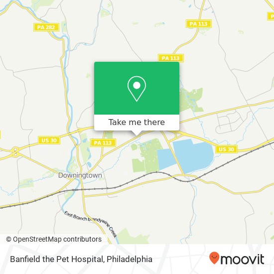 Banfield the Pet Hospital map