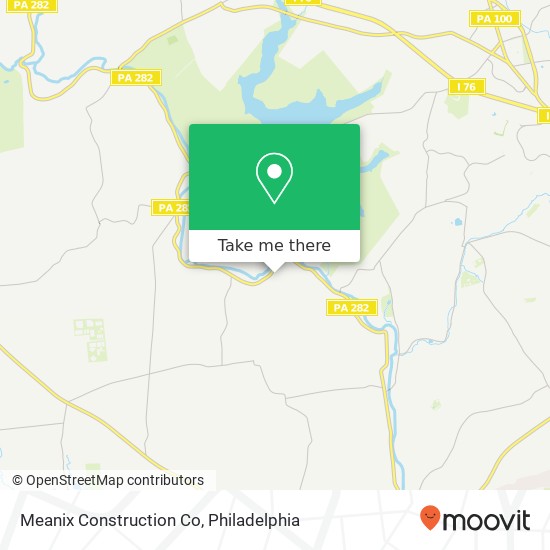 Mapa de Meanix Construction Co