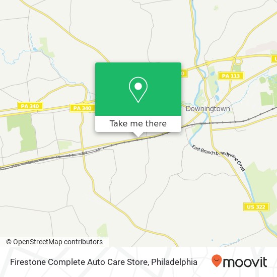 Mapa de Firestone Complete Auto Care Store