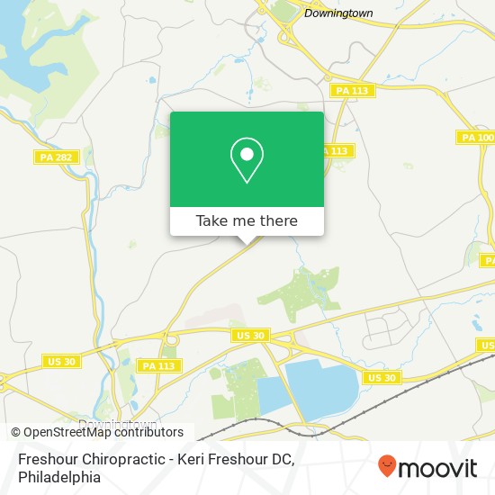 Mapa de Freshour Chiropractic - Keri Freshour DC