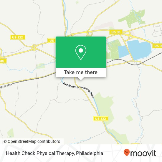 Health Check Physical Therapy map