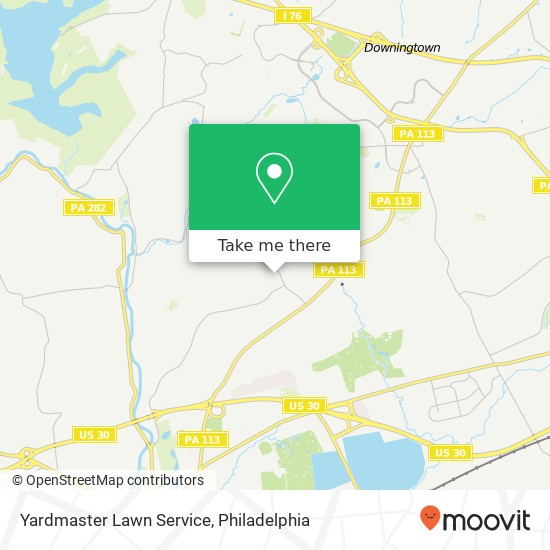 Mapa de Yardmaster Lawn Service