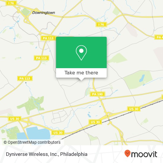 Mapa de Dyniverse Wireless, Inc.